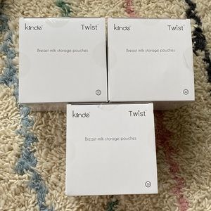 Kiinde 90 twist pouches bags (6oz)